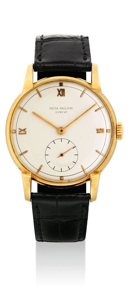 patek philippe ref 2430|Patek Philippe. A fine and large 18K pink gold wristwatch .